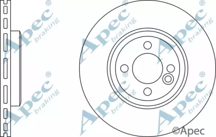 Тормозной диск APEC braking DSK2499