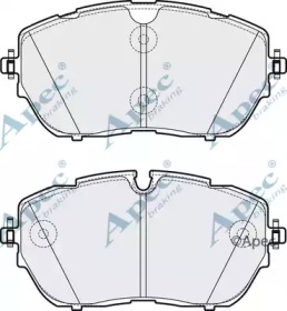 Комплект тормозных колодок APEC braking PAD2083