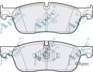 Комплект тормозных колодок APEC braking PAD2116