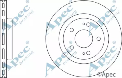 Тормозной диск APEC braking DSK2297