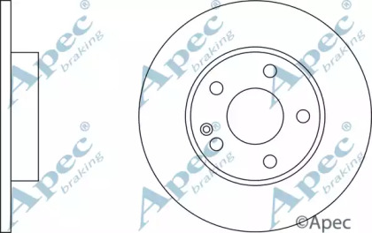 Тормозной диск APEC braking DSK2276