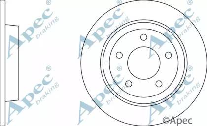 Тормозной диск APEC braking DSK2226