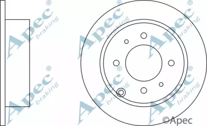 Тормозной диск APEC braking DSK2191