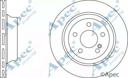 Тормозной диск APEC braking DSK2193