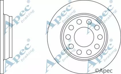 Тормозной диск APEC braking DSK2164