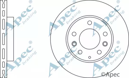 Тормозной диск APEC braking DSK2150