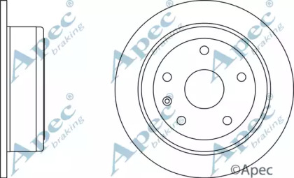 Тормозной диск APEC braking DSK2130