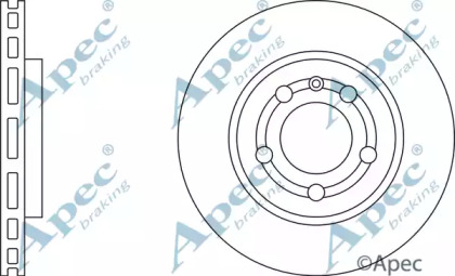 Тормозной диск APEC braking DSK2116