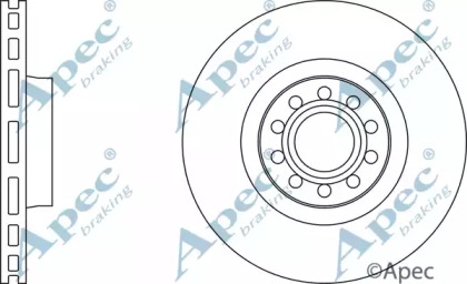 Тормозной диск APEC braking DSK2119