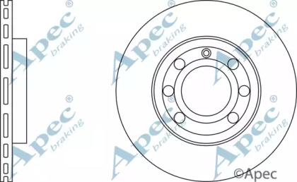 Тормозной диск APEC braking DSK2114