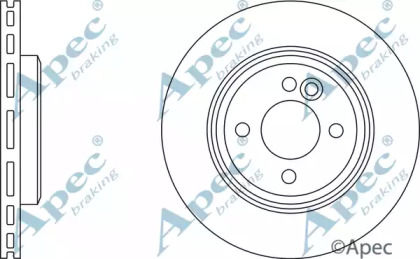 Тормозной диск APEC braking DSK2060