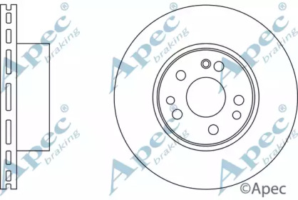 Тормозной диск APEC braking DSK2000