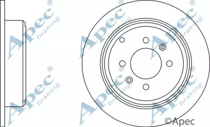 Тормозной диск APEC braking DSK946