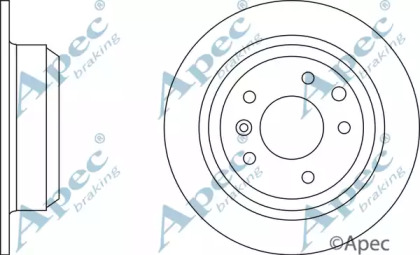 Тормозной диск APEC braking DSK947