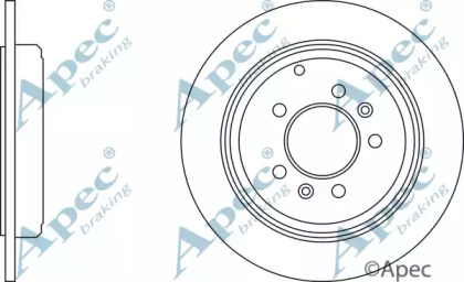 Тормозной диск APEC braking DSK944