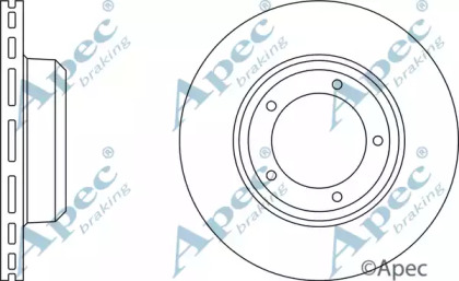 Тормозной диск APEC braking DSK931