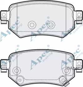 Комплект тормозных колодок APEC braking PAD2114