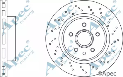 Тормозной диск APEC braking DSK3219