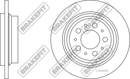 Тормозной диск APEC braking SDK6037