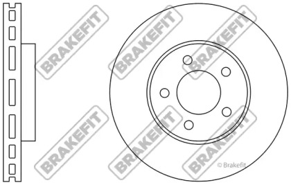 Тормозной диск APEC braking SDK6039