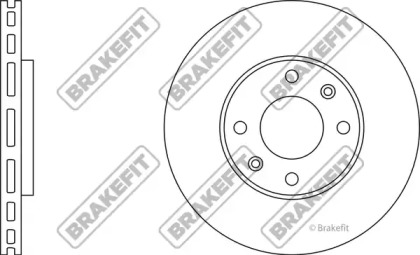 Тормозной диск APEC braking SDK6040