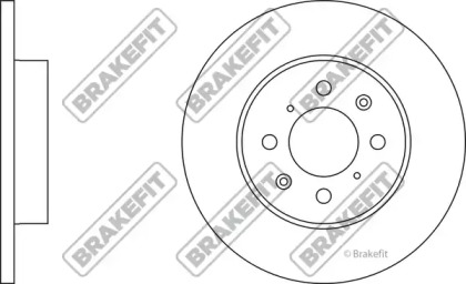 Тормозной диск APEC braking SDK6075