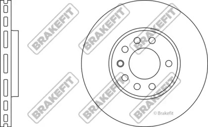 Тормозной диск APEC braking SDK6105