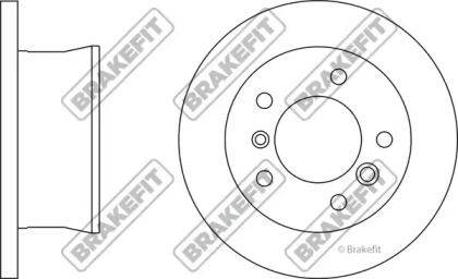 Тормозной диск APEC braking SDK6111