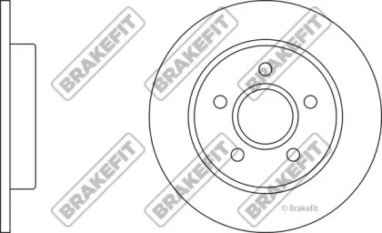 Тормозной диск APEC braking SDK6119