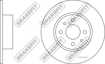 Тормозной диск APEC braking SDK6165