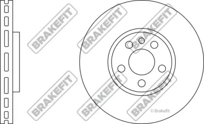 Тормозной диск APEC braking SDK6173