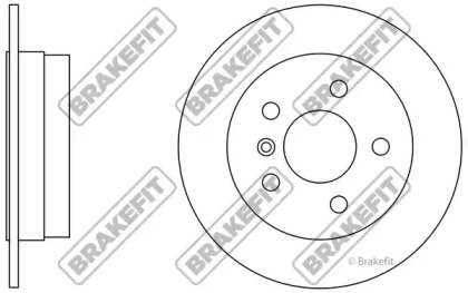 Тормозной диск APEC braking SDK6186