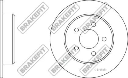 Тормозной диск APEC braking SDK6222