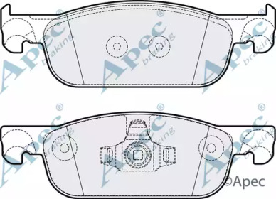 Комплект тормозных колодок APEC braking PAD2127