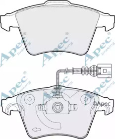 Комплект тормозных колодок APEC braking PAD1336