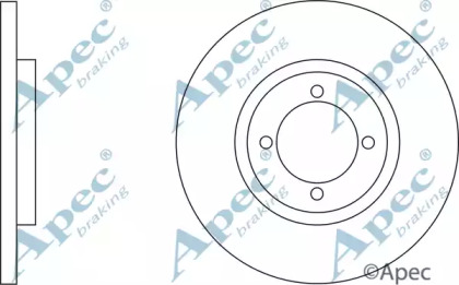 Тормозной диск APEC braking DSK112