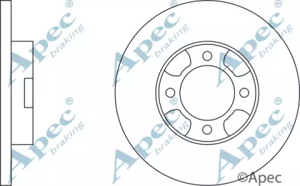 Тормозной диск APEC braking DSK203