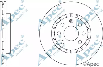 Тормозной диск APEC braking DSK518