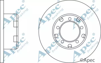 Тормозной диск APEC braking DSK544