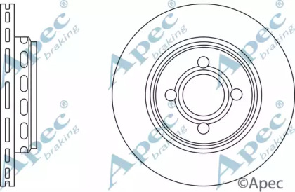 Тормозной диск APEC braking DSK631