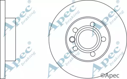 Тормозной диск APEC braking DSK785