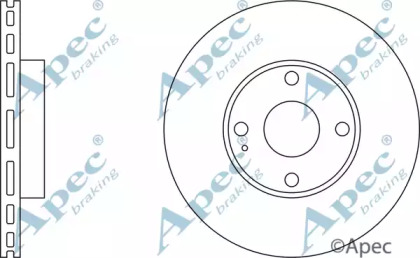 Тормозной диск APEC braking DSK798