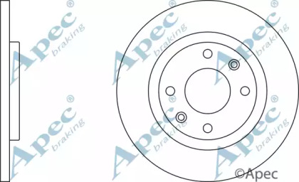 Тормозной диск APEC braking DSK821