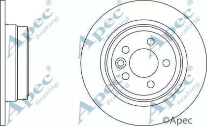 Тормозной диск APEC braking DSK830