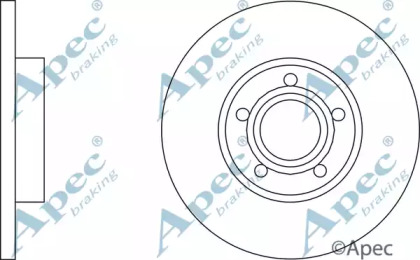 Тормозной диск APEC braking DSK902