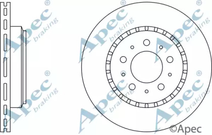 Тормозной диск APEC braking DSK917