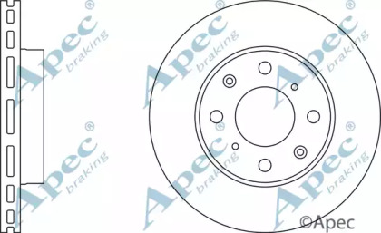 Тормозной диск APEC braking DSK240