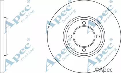 Тормозной диск APEC braking DSK264