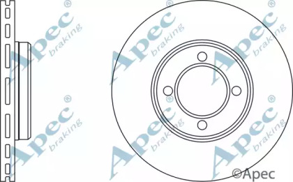 Тормозной диск APEC braking DSK275