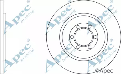 Тормозной диск APEC braking DSK292